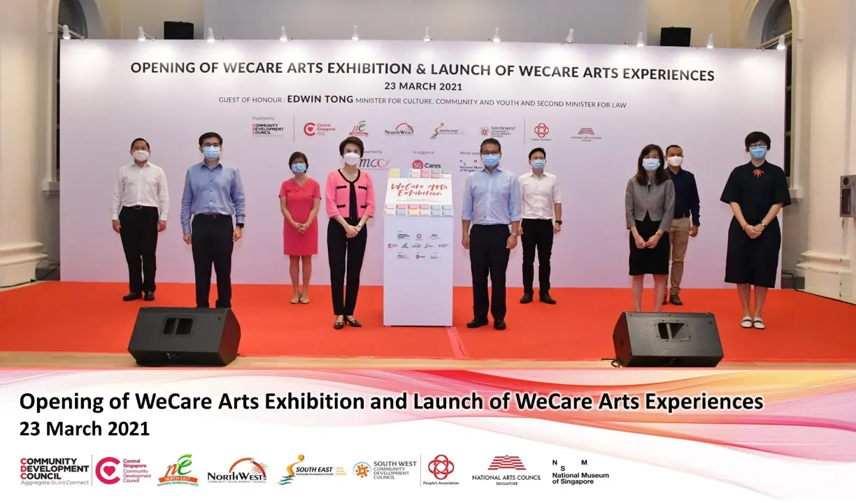 Opening of WeCare Arts Exhibition and Launch of WeCare Experiences Event
